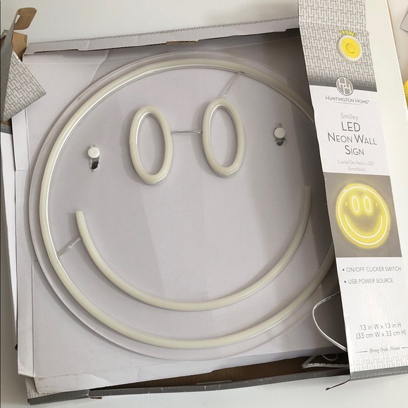LED Smiley Face Sign - Picture 2 of 2
